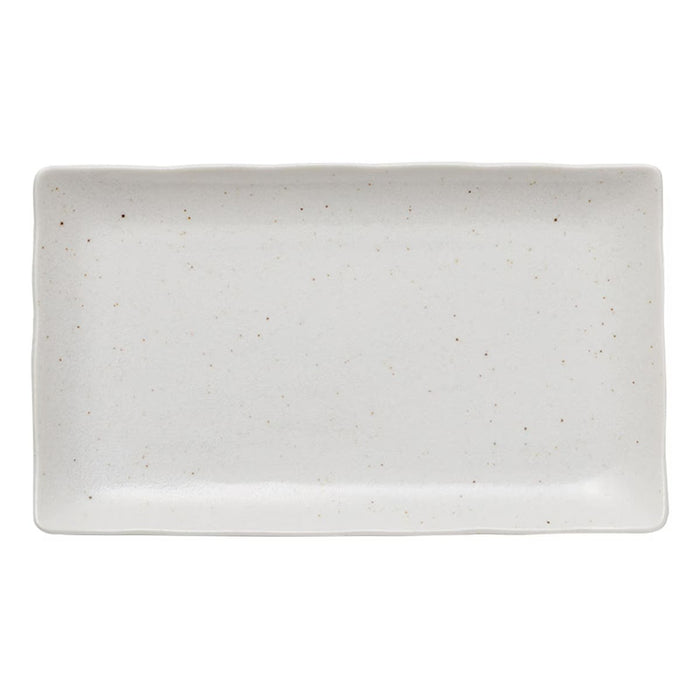 ULTRA LIGHTWEIGHT 22x13CM RECTANGLE PLATE KARU:ECLE SHIROKARATSU