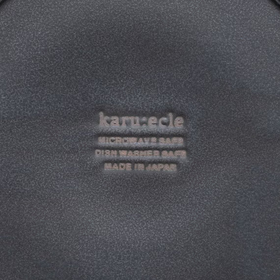 ULTRA LIGHTWEIGHT 26CM ROUND PLATE KARU:ECLE IBUSHITENMOKU