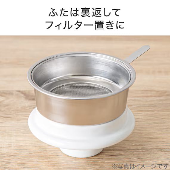 ENAMEL OIL POT 1.1L KY013