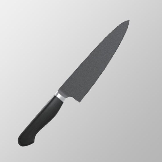 STICK LESS 6IN CHEF KNIFE BLACK