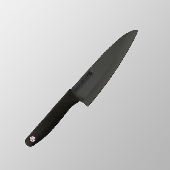 CERAMIC KNIFE SANTOKU BLACK