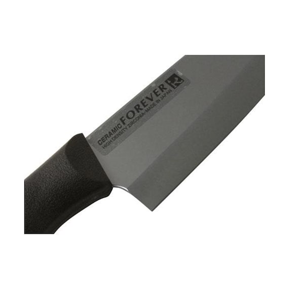CERAMIC KNIFE SANTOKU BLACK