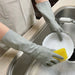 VINYL GLOVES THINNESS M GY