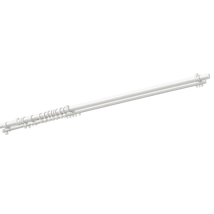 FLEXIBLE CURTAIN POLE FRESCO3 WH 2M/W
