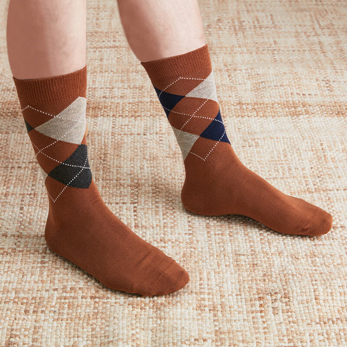 MEN SOCKS DIAMOND BR