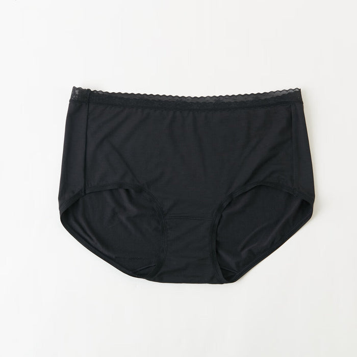 WOMEN MODAL LACE UNDERWEAR BK XXL