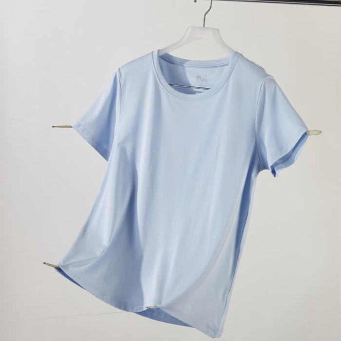 WOMEN MODAL UNECK SHORT BL L
