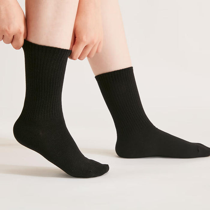 WOMEN SOCKS MID BK