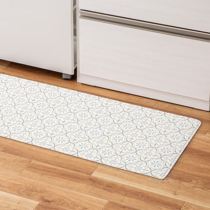 PVC FLOOR MAT NEW TILE GY 45X90 JQ03