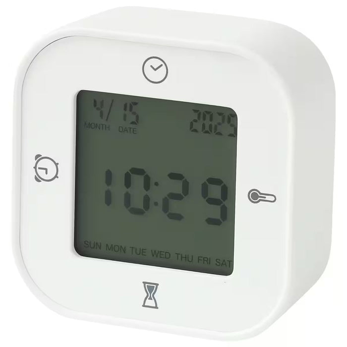 DIGITAL MULTIFUNCTIONAL ALARM CLOCK WH 004EM