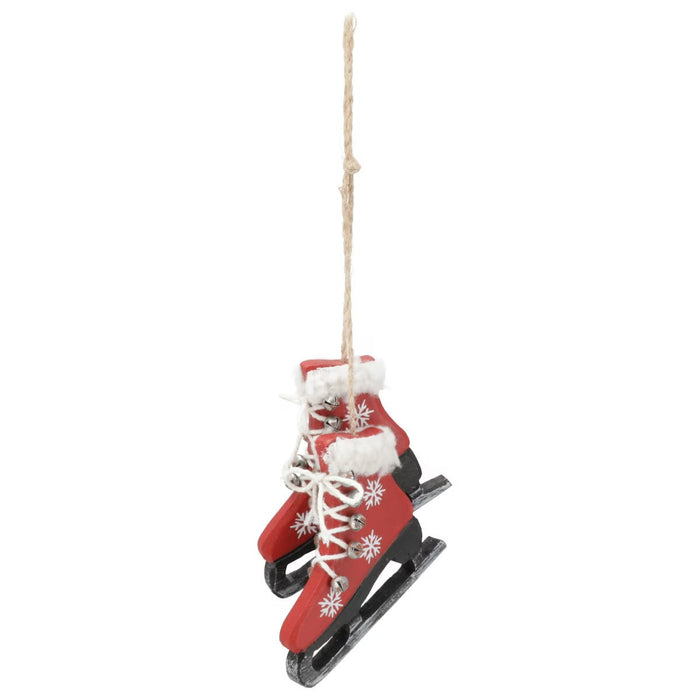 CHRISTMAS ORNAMENT SKI BOOTS N5LC