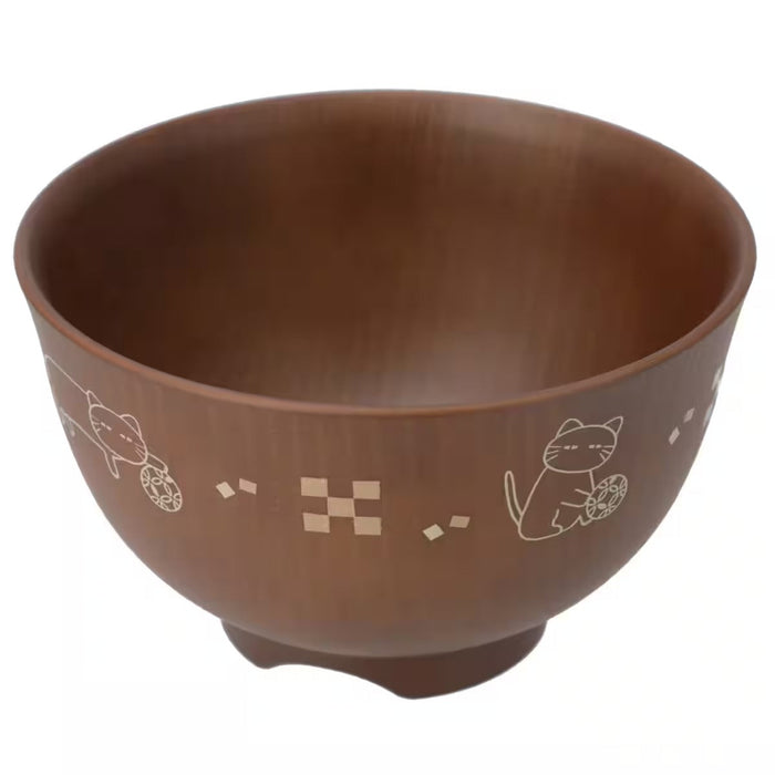 SOUP BOWL MIZUKIRI-HASORI DECONEKO PATTERN DJ511