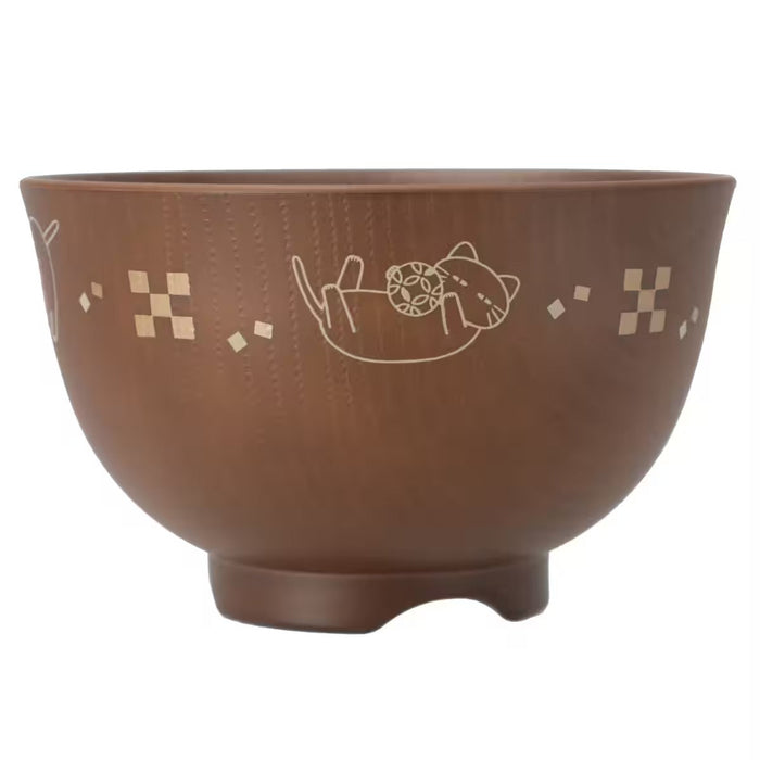 SOUP BOWL MIZUKIRI-HASORI DECONEKO PATTERN DJ511