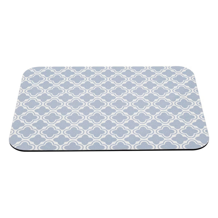SOFT BATHMAT 29X39 QUARTERFOIL BL NA02