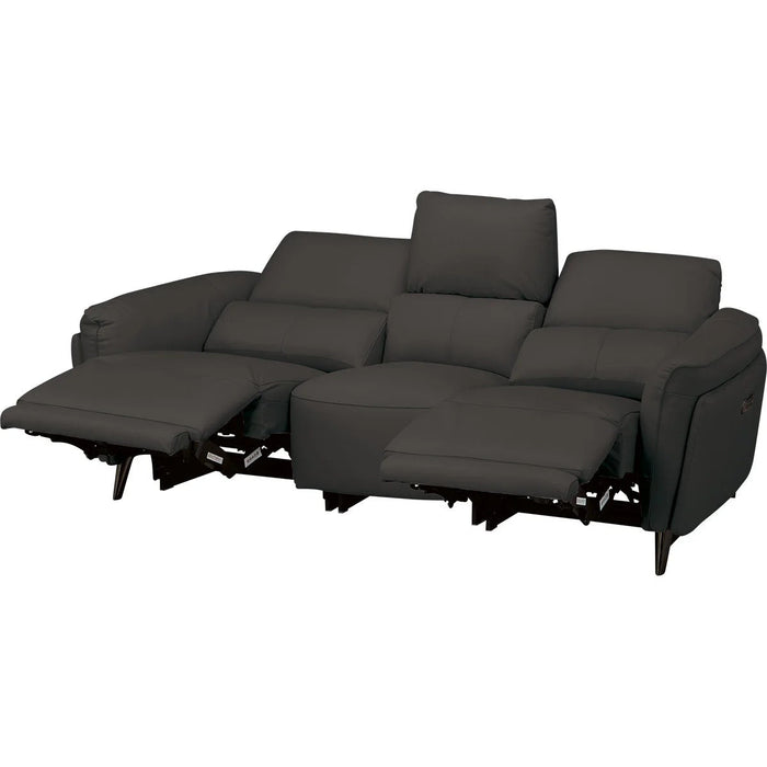 2M ELECTRIC 3 SEATER SOFA LS02 NW BK