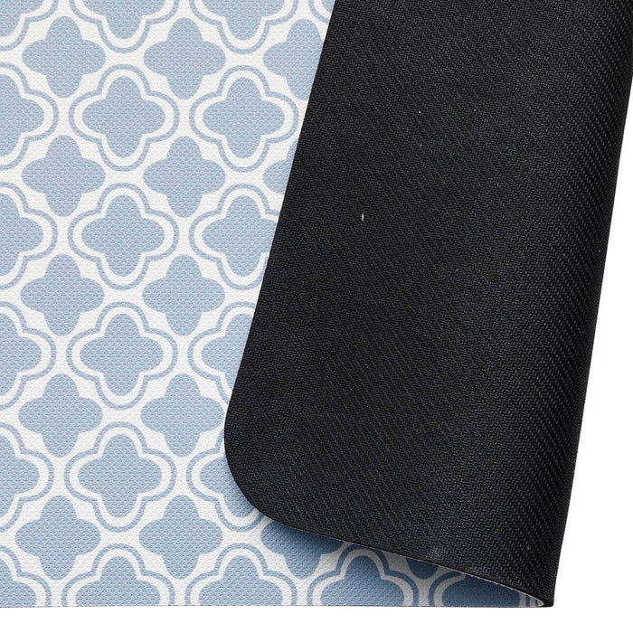 SOFT BATHMAT 29X39 QUARTERFOIL BL NA02