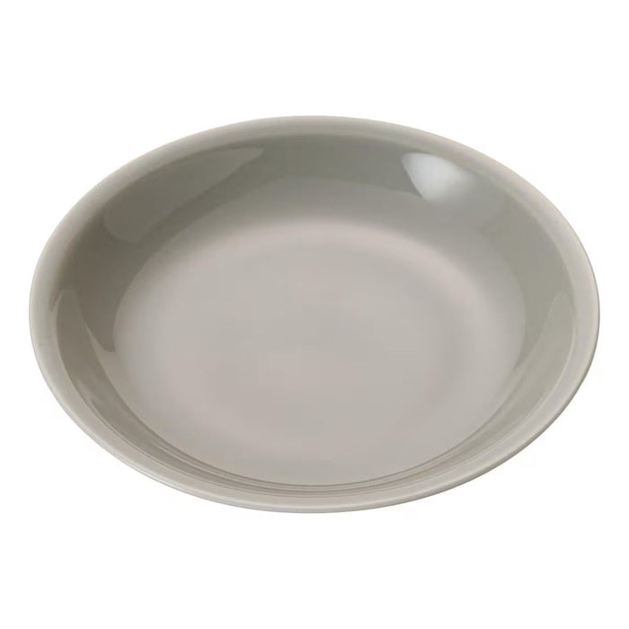 ULTRA LIGHTWEIGHT 12CM ROUND PLATE KARU:ECLE RIM PLATE GY