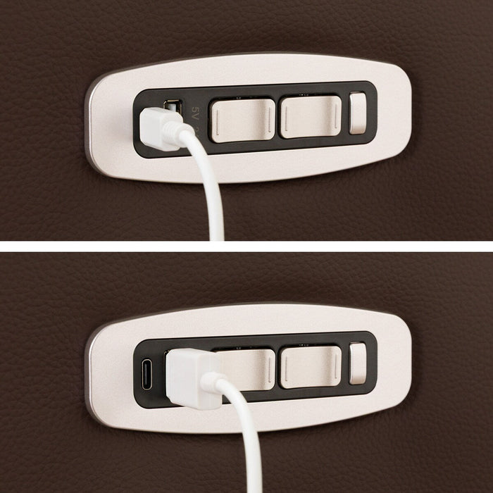 2 SEATER ELECTRIC SOFA UM04 DBR