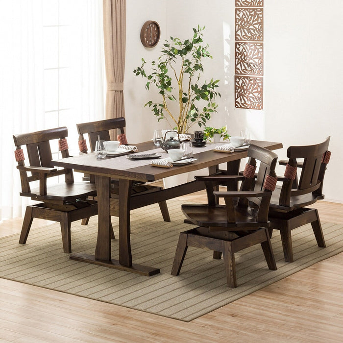 DC YAMATO SWIVEL WOODEN DBR