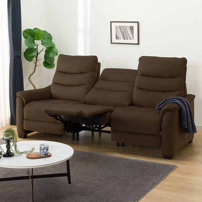 3 ELECTRIC 3P SOFA N-BELIEVA 3 MICROFIBER BR