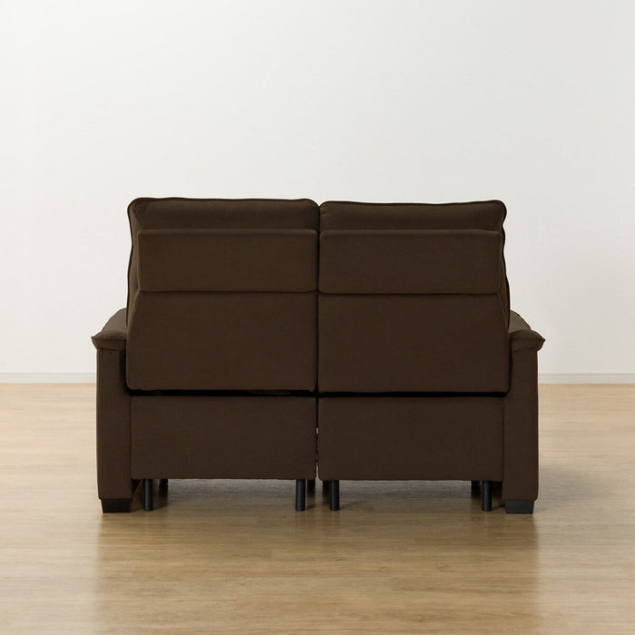 2P ELECTRIC SOFA N-BELIEVA 3 MICROFIBER BR