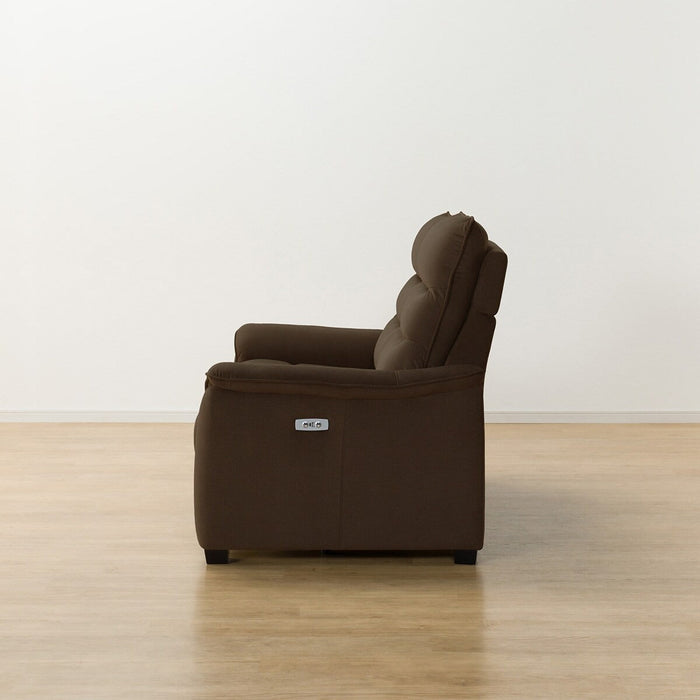 2P ELECTRIC SOFA N-BELIEVA 3 MICROFIBER BR