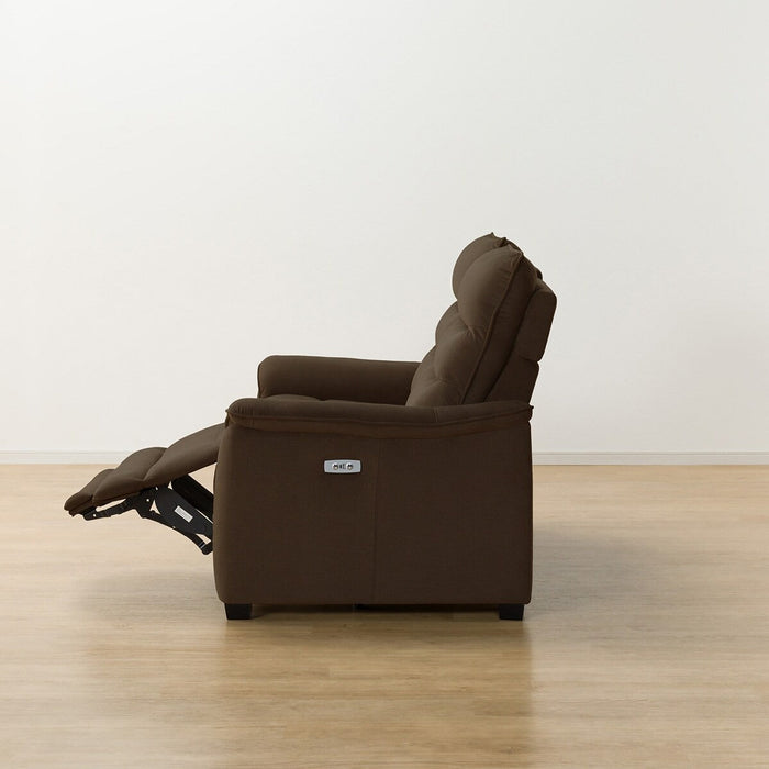 2P ELECTRIC SOFA N-BELIEVA 3 MICROFIBER BR