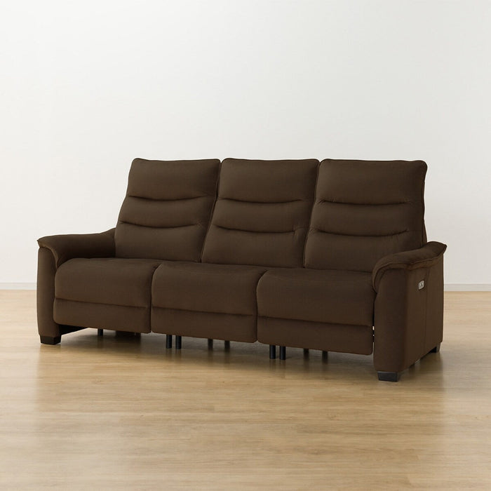 3 ELECTRIC 3P SOFA N-BELIEVA 3 MICROFIBER BR