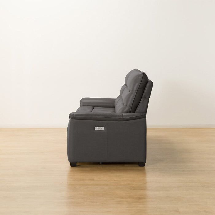 3 ELECTRIC 3P SOFA N-BELIEVA 3 TK-LEATHER DGY