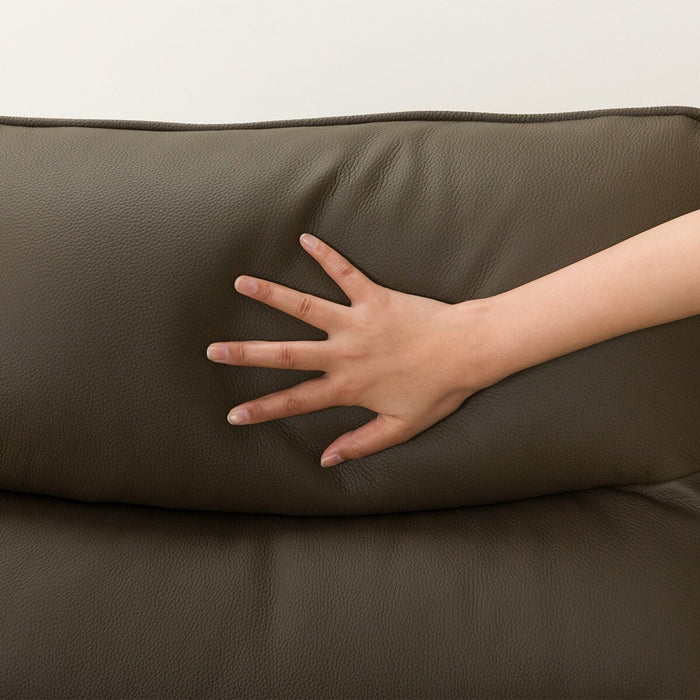 2P ELECTRIC SOFA N-BELIEVA 3 LEATHER BR