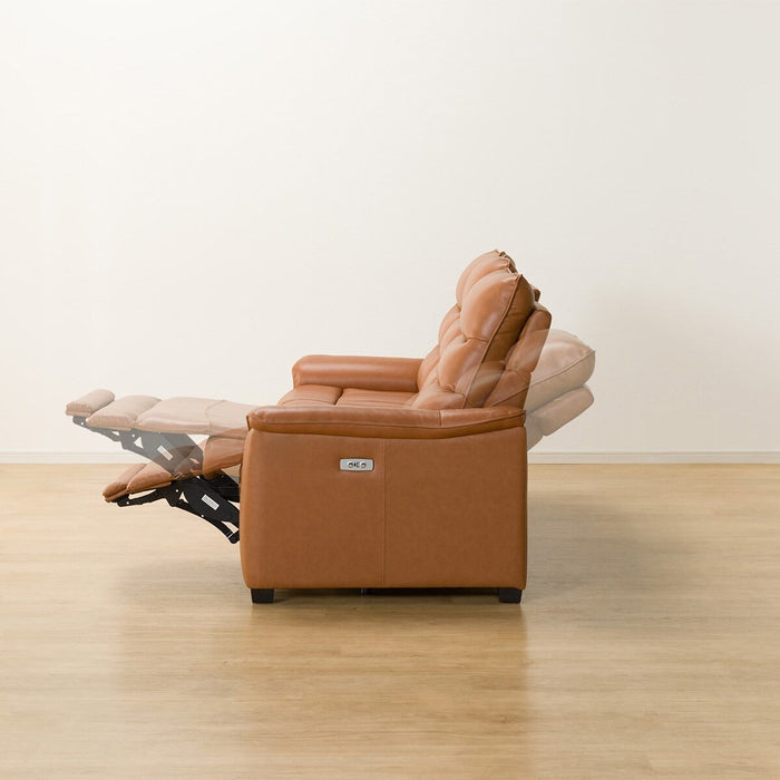 3P ELECTRIC SOFA N-BELIEVA 3 TK-LEATHER BR