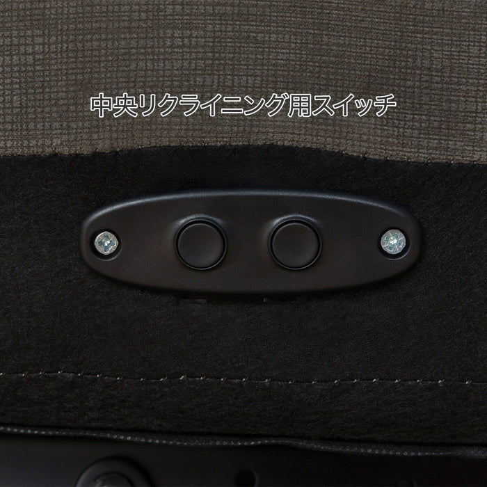 3 ELECTRIC 3P SOFA N-BELIEVA 3 MICROFIBER GY