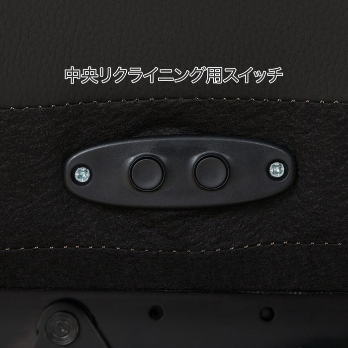 3 ELECTRIC 3P SOFA N-BELIEVA 3 LEATHER BK