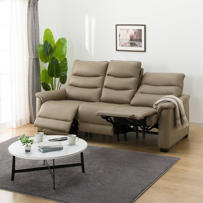 3P ELECTRIC SOFA N-BELIEVA 3 LEATHER MO