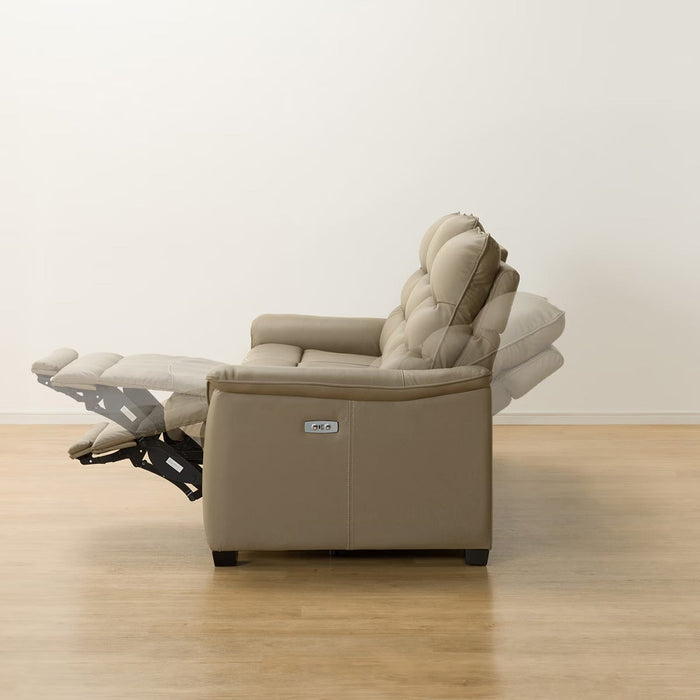 3P ELECTRIC SOFA N-BELIEVA 3 LEATHER MO