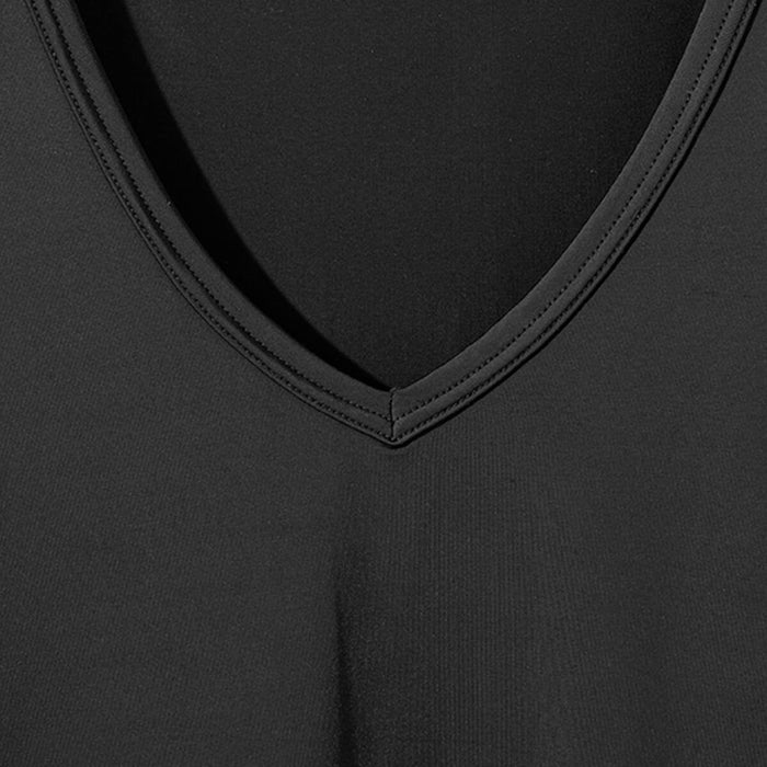 MENS SUPER COOL VNECK TSHIRTNE BK LL