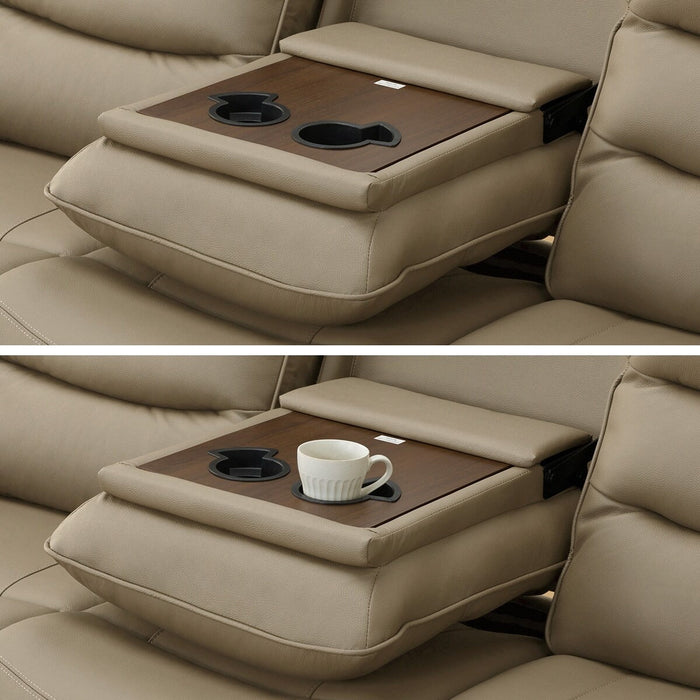 3P ELECTRIC SOFA N-BELIEVA 3 LEATHER MO