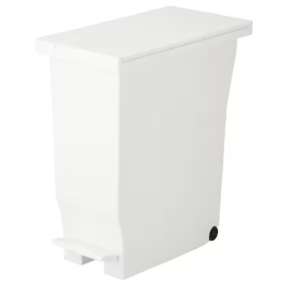 DUAL-OPENING UNDER SHELF PEDAL PAIL 30L WH