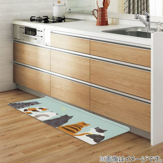 PVC FLOORMAT CAT PATTERN 50X120 JQ33