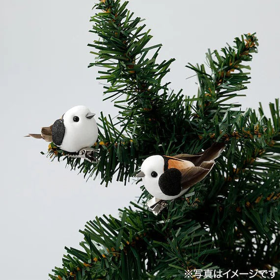 CHRISTMAS ORNAMENT BIRDS CLIP SET H247001-4 N5AN