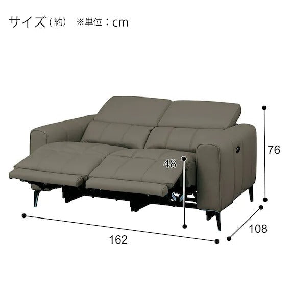 ELECTRIC 2P SOFA LS05 NW DGR