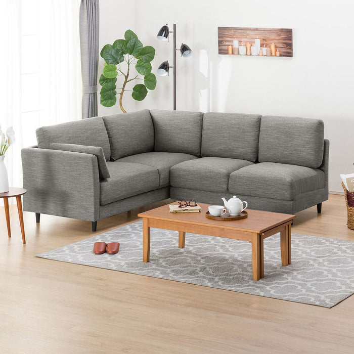 L-STYLE SOFASET CA10 DR-GY