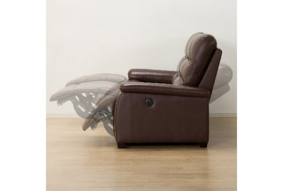 4 SEAT RECLINER SOFA N-BELIEVA BR T-LEATHER