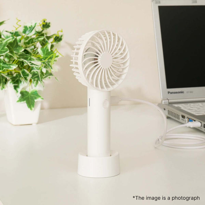 RECHARGEABLE HANDY FAN WITH STAND WH NI
