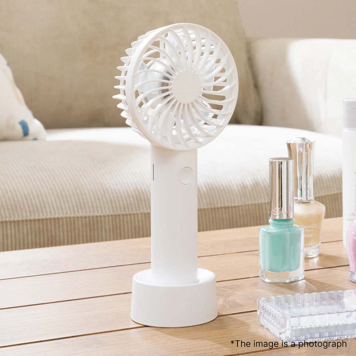 RECHARGEABLE HANDY FAN WITH STAND WH NI