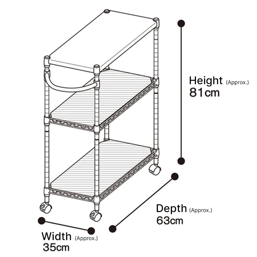 KITCHEN TROLLEY KITCHEN TROLLEY STEEL WAGON TROLLEY