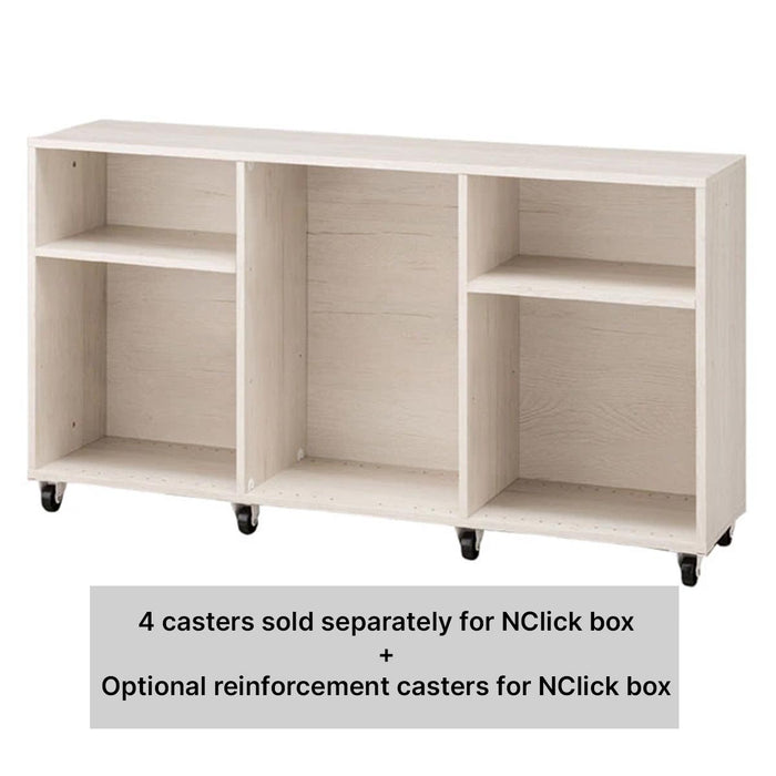 NCLICK OPTIONAL CASTER 4P BK