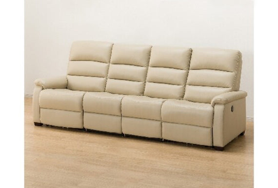 4 SEAT RECLINER SOFA N-BELIEVA BE LEATHER