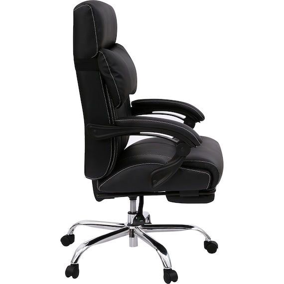 OFFICECHAIR FOOTREST OC702 PVC BK