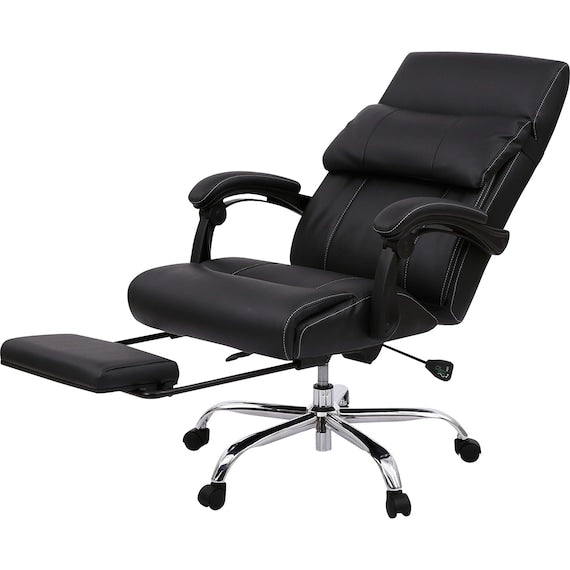 OFFICECHAIR FOOTREST OC702 PVC BK